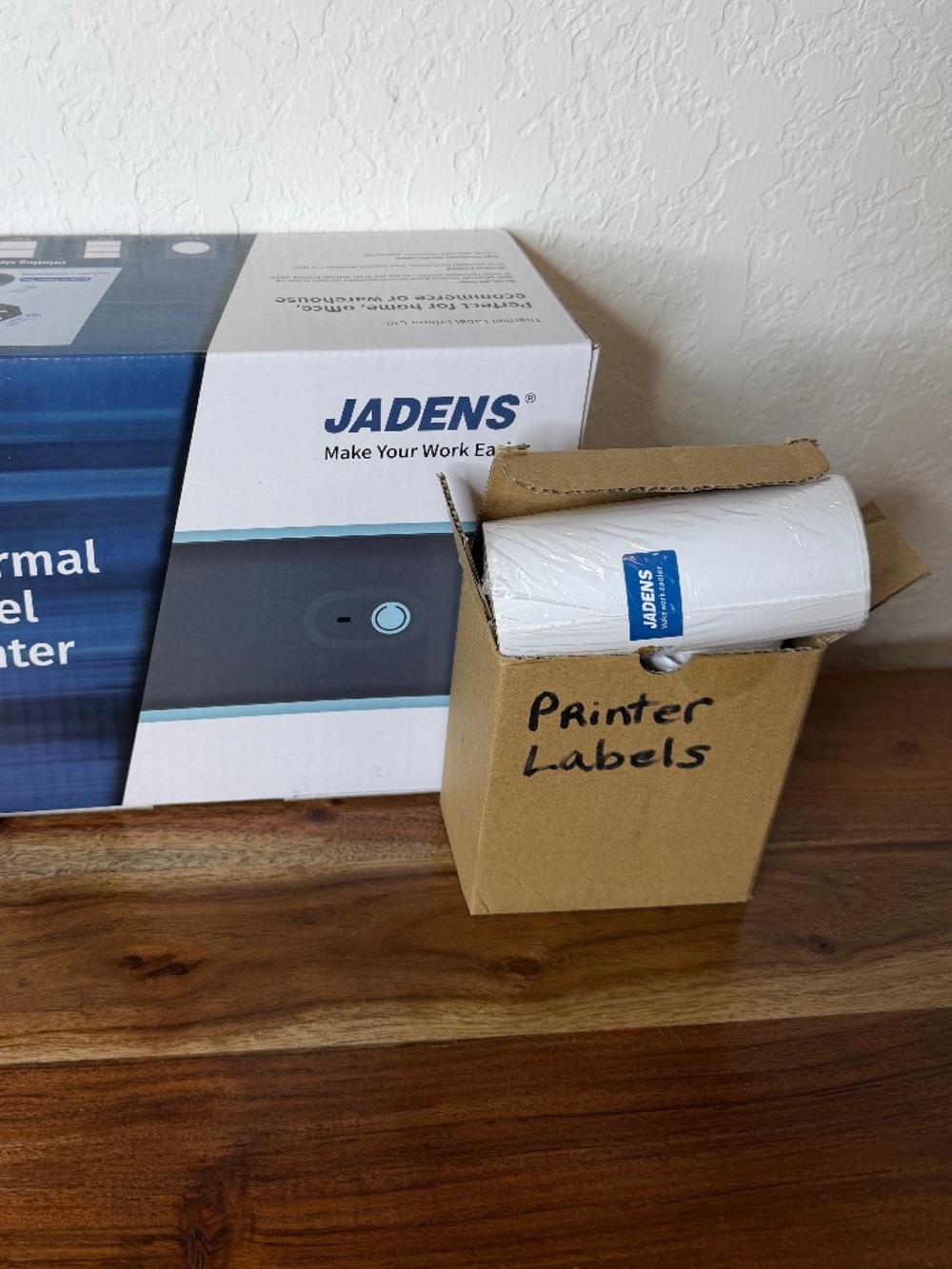 JADENS Bluetooth Thermal Label Printer, NEW - Picture 4 of 12